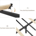 thumbnail image 6 of Teddy Fleece King Size Bed Frame, Cloud Cream Bed Frame with 2 Storage Drawer and Adjustable Headboard, Soft Teddy Fabric, No Box Spring Required, Easy Assembly, Cream, 6 of 7
