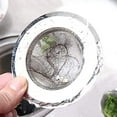Sink Strainer for Shower Plug Hole Hair Catcher Fits Tub or Kitchen