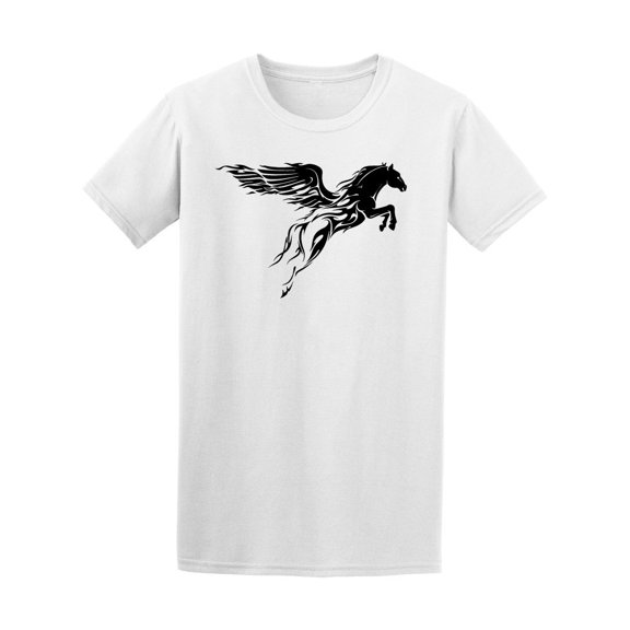 Flaming Pegasus Flying Tee Men's -Image by Shutterstock