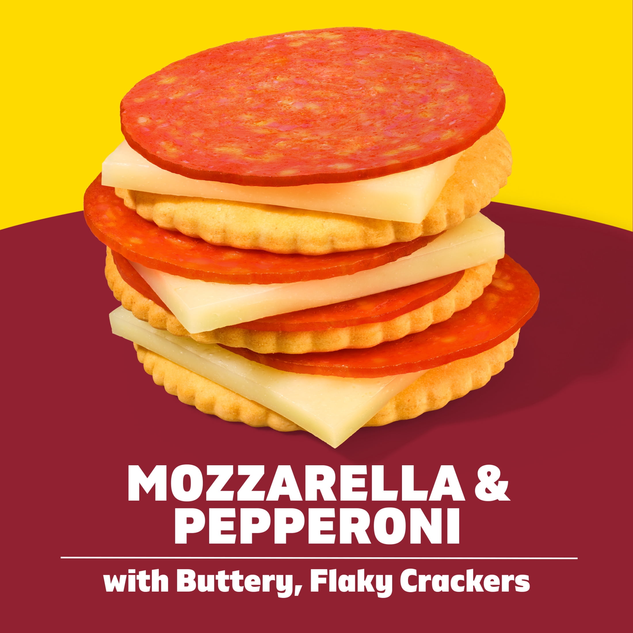 (5 pack) Lunchables Mozzarella & Pepperoni Value Pack, 1.3 oz Pack
