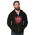 thumbnail image 5 of Indiana Retro State Map Shape Cool IN Zip Up Hoodie Men's Women's Brisco Brands L, 5 of 6
