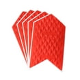 thumbnail image 1 of LOVIVER 5 Pcs Autocollant Protecteur de Cadre de Vélo Pièces de Cyclisme Autocollant de Protection de Cadre L Rouge, 1 of 8