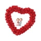 thumbnail image 5 of Corona en forma de corazón para San Valentín, decoración para el día de San Valentín, regalo, guirnalda para el hogar. Rojo, 5 of 9