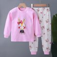 thumbnail image 2 of SPMGOYV Baby Girl Fall Clothes Long Sleeve Graphic Tops + Pants Set Toddler Winter Outfits 2Pcs,12-18 M, 2 of 4