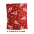 thumbnail image 4 of 2PCS Christmas Chair Covers Santa Xmas Chair Slipcovers Chair Back Cap Covers, 4 of 10