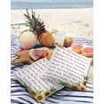 thumbnail image 3 of Vinatge Farm Yellow Sunflowers with Words Outdoor Pillow Covers Set of 2, Decorative Waterproof Throw Pillow Case, White Cotton Linen Soft Cozy Cushion Pillowcases, 3 of 6