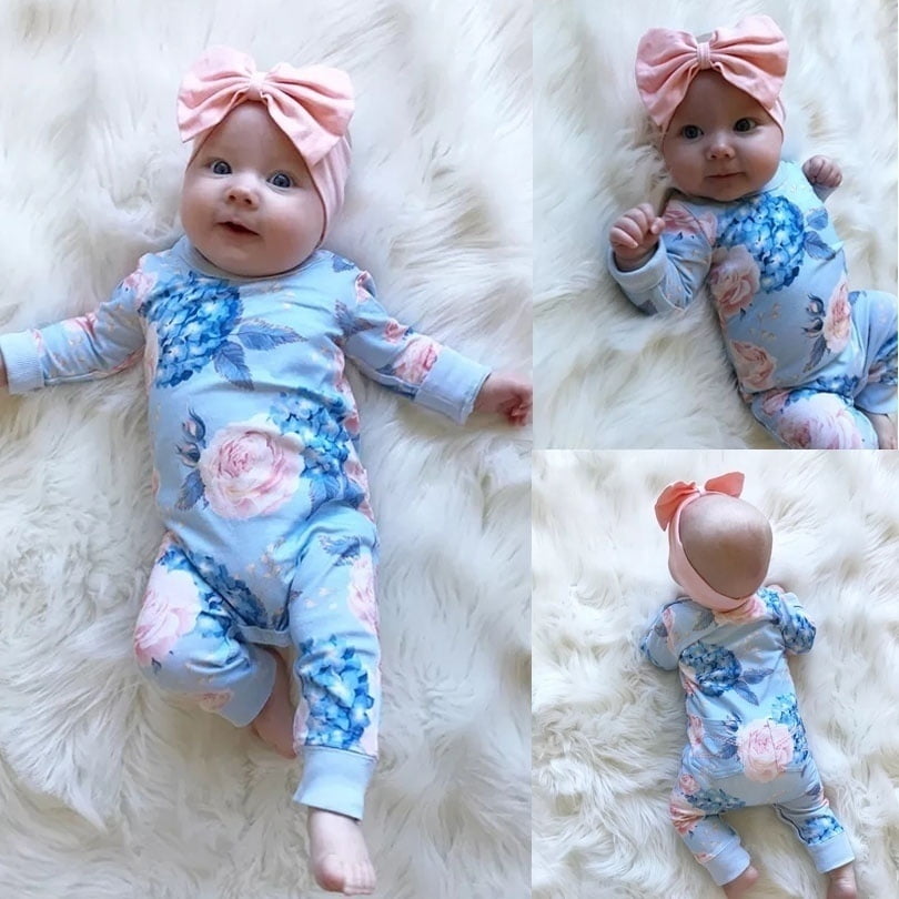 blue newborn outfit