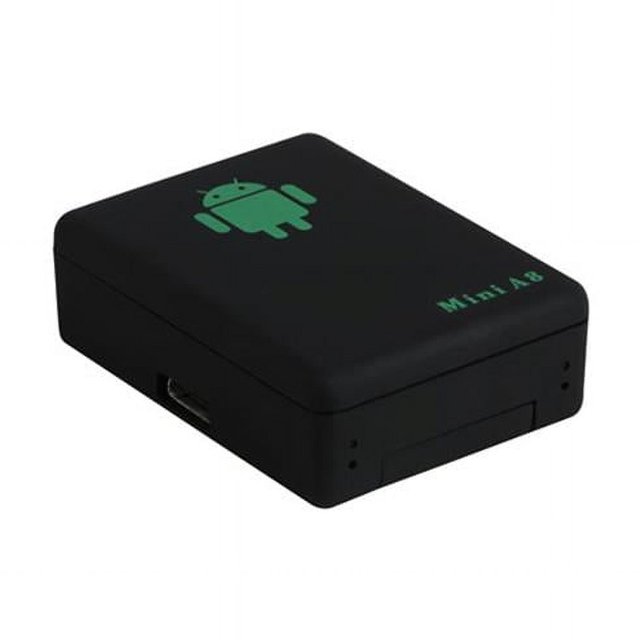 Fresh Fab Finds FFF-GPCT789 Traqueur GSM-GPRS-GPS Portable Mini en Temps Réel pour Unisexe, Noir