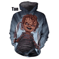 thumbnail image 3 of Sudadera con capucha de moda para hombre, patrón de muñeca de Halloween, impresión 3D, jersey de moda urbana de manga larga, ropa de otoño e invierno para hombre, 3 of 5