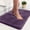 Purple#596, variant on HomeDM Shaggy Bath Mat 15.7x23.6 in Non Slip Bathroom Rug Soft Absorbent Microfiber Shower Mats Machine Washable Brown Floor Carpet