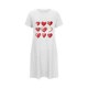 thumbnail image 5 of Camisón corto de talla grande para mujer, camisón de manga corta con estampado de pecho a la moda, camisón para mujer, 5 of 5