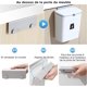 thumbnail image 4 of Cubo de basura para cocina - Cubo de basura blanco de 9 l para montar en la pared, 4 of 5