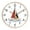 A, variant on Zenithome Wall Clock Silent NonTicking Battery Operated 8 Inch Quartz Decorative Easy To Read School Clock 1AA Small Home Appliances