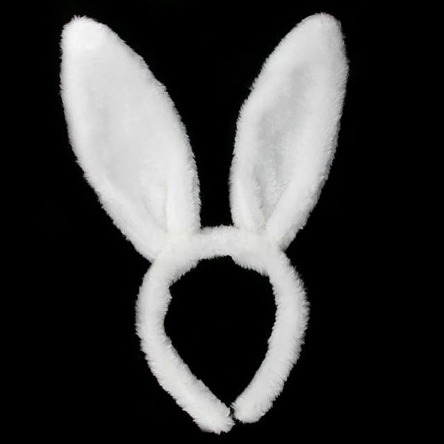 Under $5 Heardband White Easter Adult Children Hairband Rabbit Ear Headband Hairband Hair Accessories