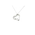 thumbnail image 2 of Collier Anniversary de Mariage 20 Ans - en Forme de Cœur avec Design Découpé 20 Ans, 2 of 4