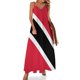 thumbnail image 1 of Vestido sin mangas con la bandera de Trinidad y Tobago Falda de verano para mujer Vestido de mujer Ropa de verano para mujer 2024, 1 of 7