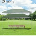thumbnail image 5 of 10' x 20' Pop Up Canopy Tent for Outdoor, Portable Instant Commercial Canopy for Patio, Backyard, Garden, Lawn, Outdoor Activities, 5 of 8