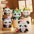 thumbnail image 3 of -figuras de Anime Sanrio Hello Kitty, bloques de construcción, My melody Kuromi, muñecas ensambladas, Cinnamoroll, regalos para niños, 3 of 5
