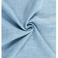 thumbnail image 6 of (2 pack) Better Homes & Gardens Light Filtering Linen Blend Rod Pocket Curtain, Single Panel, Blue Water, 50" W x 84" L, 6 of 7