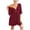 Red, variant on Women Advanced Sense Ice Silk Pajama Set for Home Nightwear Comfortable Sleepwear Loungewear Outfit Black XXL