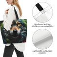 thumbnail image 3 of Easygdp Realistic Style Colorful Wolf Bolsas Tote para Mujer, Bolsos de Hombro para Viaje, Bolsos de Mano de Gran Capacidad para Compras y Trabajo, 3 of 8