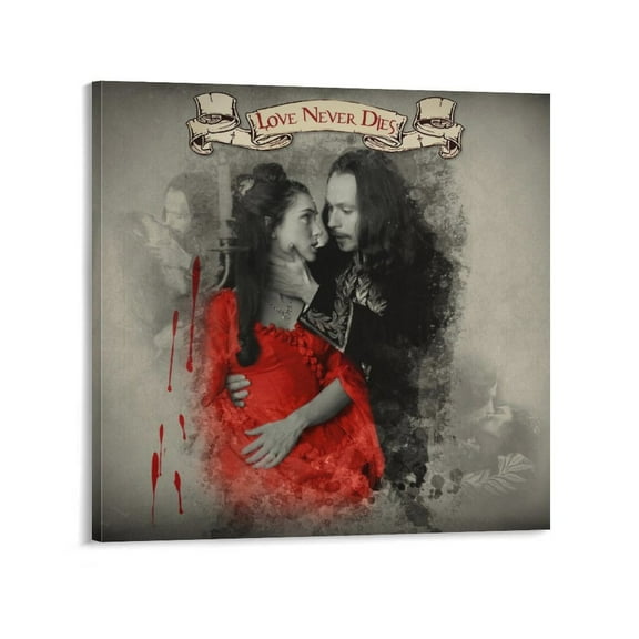 Bram Stoker's Dracula Movie Poster (26) Canvas Wall Art Prints Poster Gifts Photo Picture Painting Posters Room Decor Home Decorative 16x16inch(40x40cm)