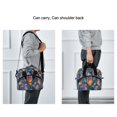 thumbnail image 6 of Lunch Bag Portable Crossbody Meal Bag Cooler Bag Insulated Lunch Bag Food Bag Handheld & Crossbody Design Gemstone, 6 of 6