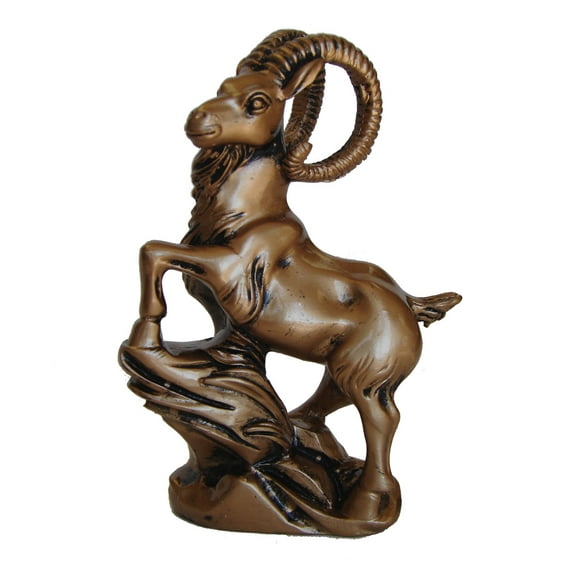 Climbing up Sheep Statue by Feng Shui Import LLC