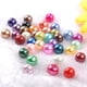 thumbnail image 4 of 500pcs cuentas de perlas de vidrio redondas hebras cuentas teñidas para la fabricación de collar de joyería, 4 of 5