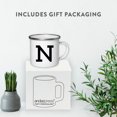 thumbnail image 3 of Koyal Wholesale 11oz. Stainless Steel Campfire Coffee Mug Gift, Camp Monogram Initial N, 1-Pack, 3 of 4
