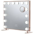 thumbnail image 4 of Impressions Vanity Hollywood Tri-Tone Plus LED Makeup Mirror, Wall Mounted (Champagne Gold), 4 of 12