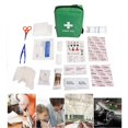 thumbnail image 5 of Emergency Aid Kit Home Outdoor Emergency Survival Treatment Tool BagGreen, 5 of 5