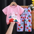 thumbnail image 1 of Ensemble Mignon à Manches Courtes et Pantalon pour Garçons et Enfants de Printemps, 1 of 3