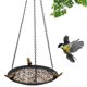 thumbnail image 5 of Vogelbath Outdoor Bird Feeder with Bathing Area Stainless Steel Bird Bath Bowl, Weatherproof for Balcony Garden Lawn, 5 of 5