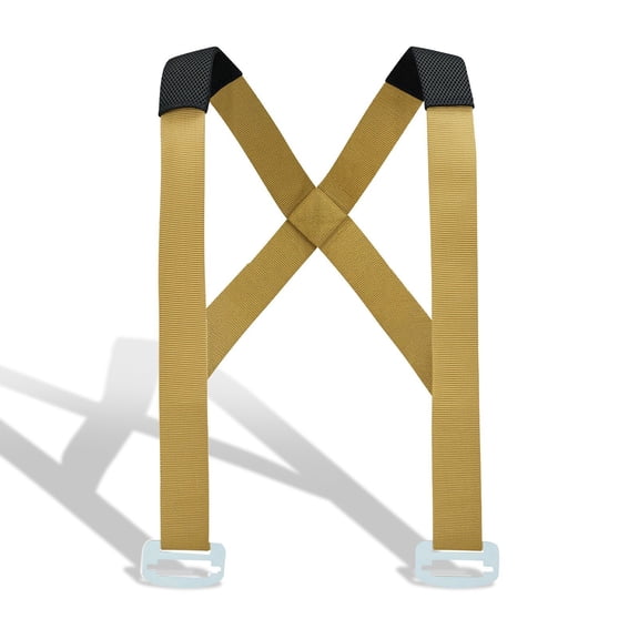 Shoulder Moving Straps Set for Heavy Lifting - 1000lb Capacity Kit Makes Moving Couches, Washers, Mattresses Easier for 2 People