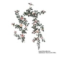 thumbnail image 4 of Wall Hanging Strips,Artificial Rose Cane Ceiling Pipe Rattan Decorative Cover Wrapped Wall Hanging False Rose Strips, 4 of 5