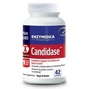 Enzymedica, Candidase, 42 Capsules, Enzyme Supplement to Support Balanced Yeast Levels and Digestive Health, Vegan, 21 Servings