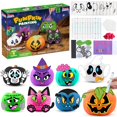 thumbnail image 1 of Art Craft Kit Klever Kits Set de pintura de calabazas para Halloween, 1 of 9