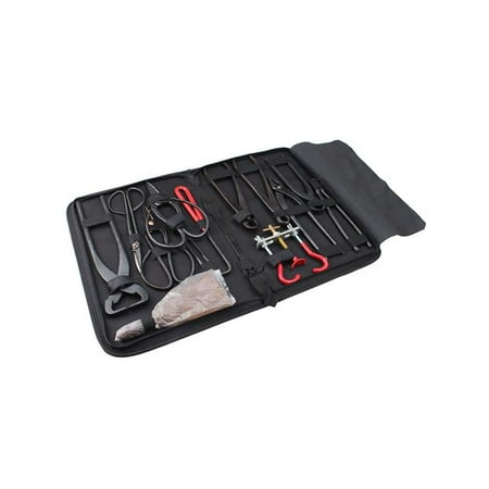 Bonsai Tool Set Carbon Steel - Extensive 14-pc Kit