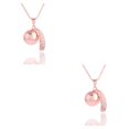 thumbnail image 1 of sweethay Collar con colgante para mujer, Gargantilla bonita, compromiso, aniversario, joyería artística, trabajo, banquete, accesorios de Type2 NO2, 1 of 6