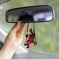 thumbnail image 3 of NAOJIE Car Decor,Cute Car Accessories,Rear View Mirror Accessories,Girl Car Accessories,Car Decorations,3d Cartoon Figure Car Pendant Rearview Mirror Pendant Plastic Stereo Pendant, 3 of 8