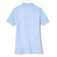thumbnail image 4 of French Toast Girls School Uniform Short Sleeve Ruffle Pique Polo Shirt, 4 of 7