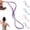 Purple, variant on Figure 8 Resistance Bands With Handles, Resistance Bands, Open Shoulder Elastic For Working Out, Arm For Women Men