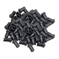 thumbnail image 2 of 50x Botella de pegamento resistente Agujas de desbloqueo Botella de injerto de pestañas postizas Puntas de tapón Accesorio Tapas de boca de repuesto Negro Salvador agujas para desatascar biberones, 2 of 8