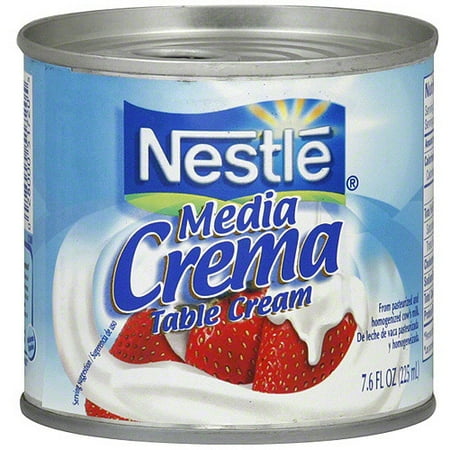 Nestle Media Crema Table Cream, 7.6 oz (Pack of (Best Full Cream Milk)