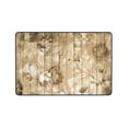 thumbnail image 7 of Vintage Wood Roses Rugs Doormat, Non-Slip Machine Washable Carpets Floor Door Mat , 36" x 24", 7 of 7