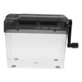 thumbnail image 4 of GOOHOCHY  Hand-cranked Paper Shredder Convenient Shredders for Home Use Office Black, 4 of 8