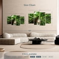 thumbnail image 4 of Elephant Stock Arashiyama Bamboo Grove Wall Art - Horizontal Multi Panel Canvas - Living Room Wall Decor - Nature Multi Panel - Gray And Beige Decor - 68" x 42", 4 of 8