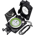 thumbnail image 1 of Zshan High Precision Outdoor Compass (Black), North Compass, with Slope Indicator, Professional Night Light, Waterproof and Portable, 1 of 5