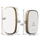 thumbnail image 3 of Timbre de puerta inalámbrico 300 metros Timbre de puerta Timbre Timbre Hogar (blanco UE), 3 of 7